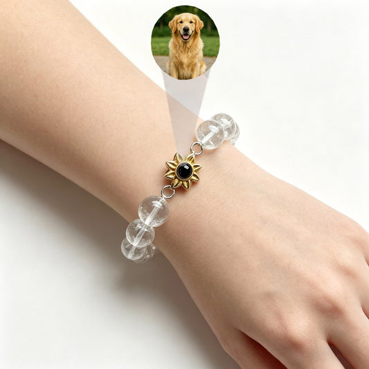 Aurmory · Clear Quartz Memory Projection Bracelet