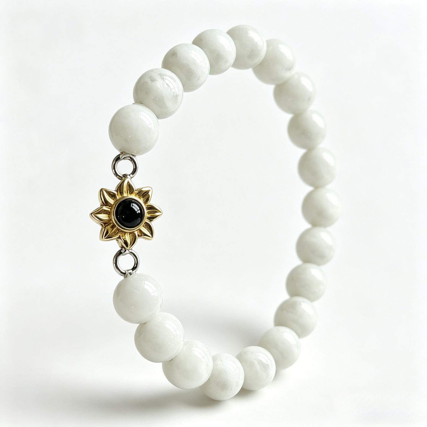Aurmory · Snowflake Quartz Memory Projection Bracelet