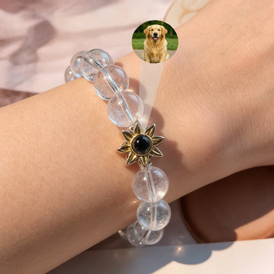 Aurmory · Clear Quartz Memory Projection Bracelet