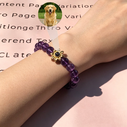 Aurmory · Amethyst Memory Projection Bracelet