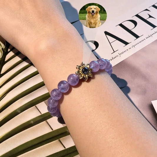 Aurmory · Lavender Amethyst Memory Projection Bracelet
