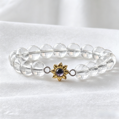 Aurmory · Clear Quartz Memory Projection Bracelet