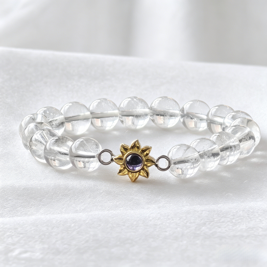 Aurmory · Clear Quartz Memory Projection Bracelet