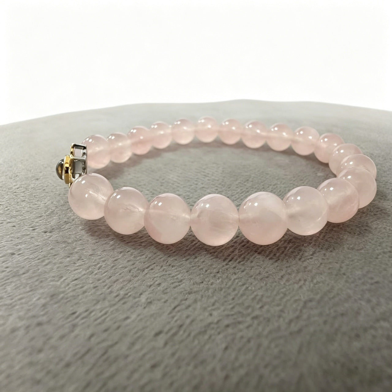 Aurmory · Rose Quartz Memory Projection Bracelet