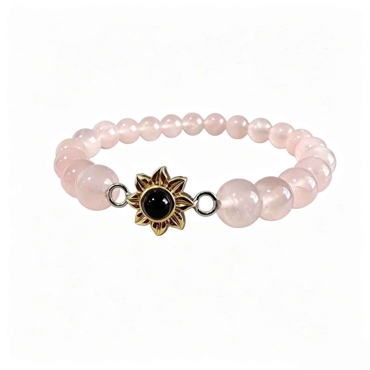 Aurmory · Rose Quartz Memory Projection Bracelet