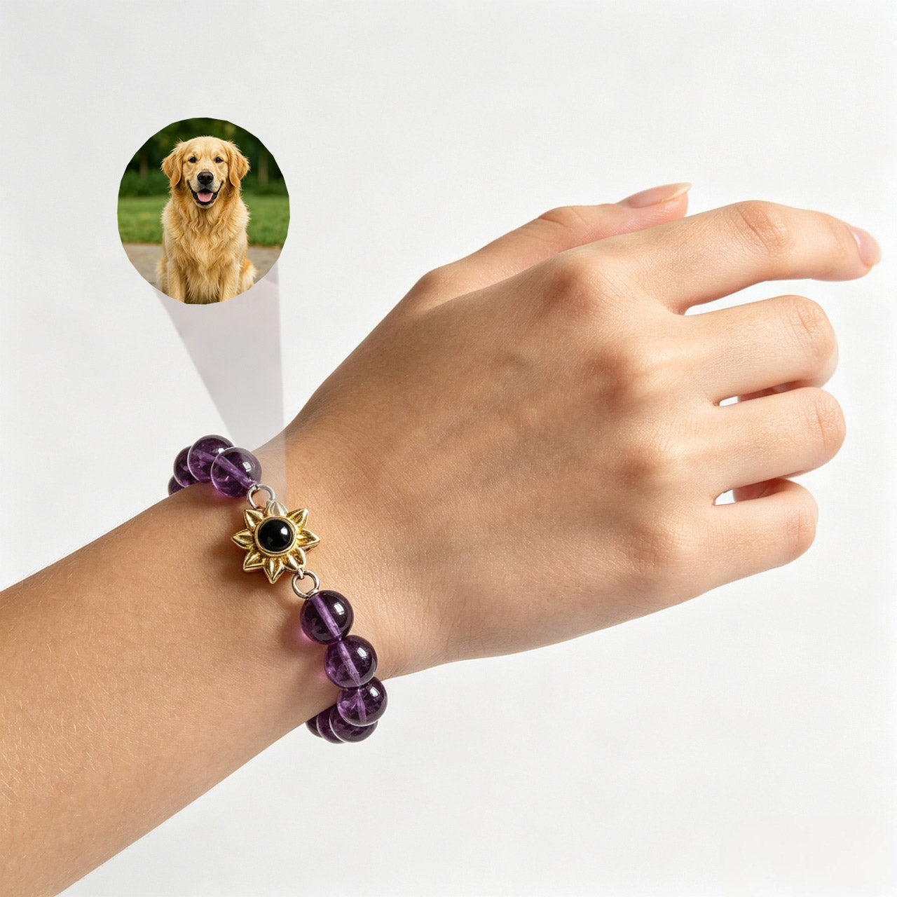 Aurmory · Amethyst Memory Projection Bracelet
