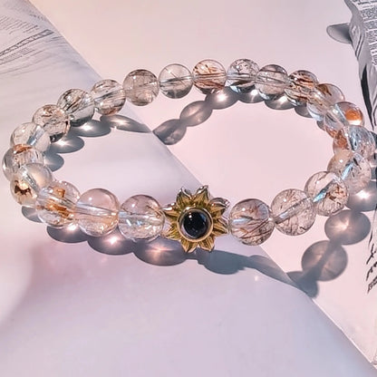 Aurmory · Black Gold Super Seven Memory Projection Bracelet