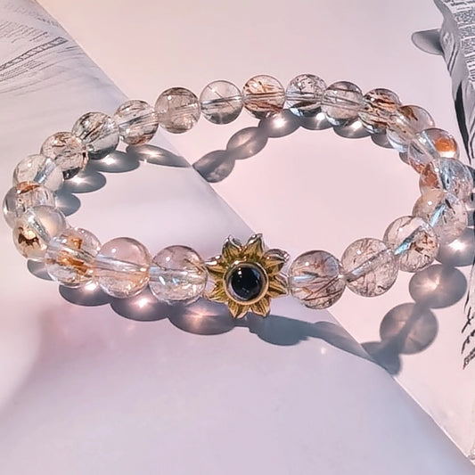 Aurmory · Black Gold Super Seven Memory Projection Bracelet