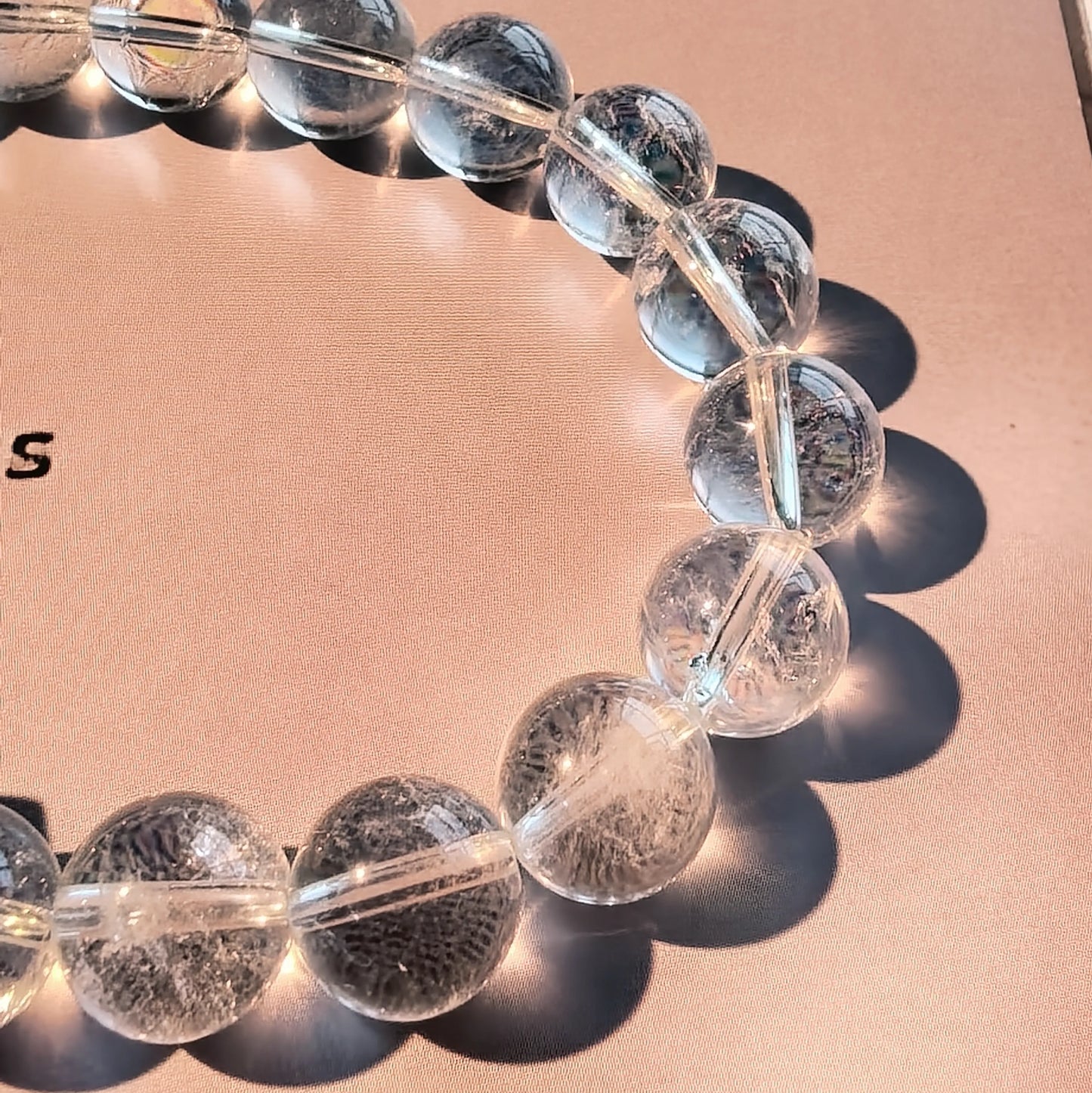 Aurmory · Clear Quartz Memory Projection Bracelet