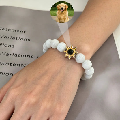 Aurmory · Snowflake Quartz Memory Projection Bracelet