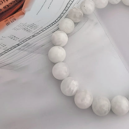 Aurmory · Snowflake Quartz Memory Projection Bracelet