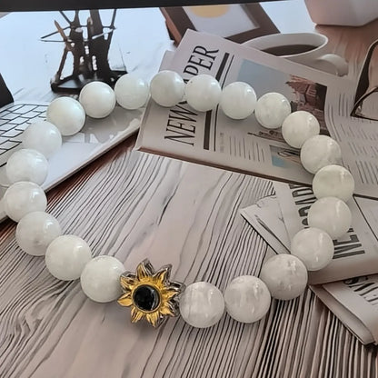 Aurmory · Snowflake Quartz Memory Projection Bracelet