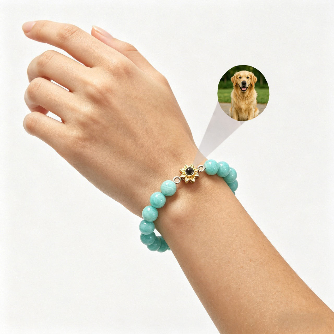 Aurmory · Amazonite Memory Projection Bracelet