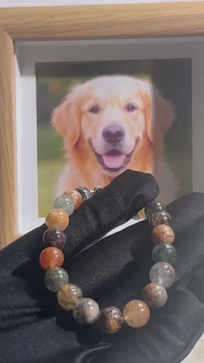 Aurmory · Snowflake Quartz Memory Projection Bracelet