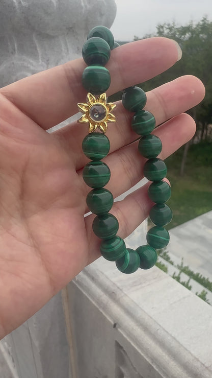 Aurmory · Malachite Memory Projection Bracelet